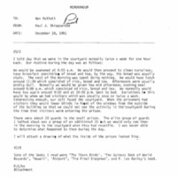 Memo from Paul Chiapparone to Ken Follett