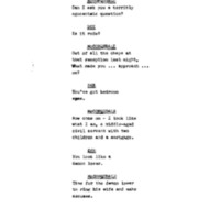 A rewrite of a scene for the script for &quot;Fringe Banking&quot;