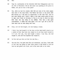 Transcript of an interview with Paul Chiapparone
